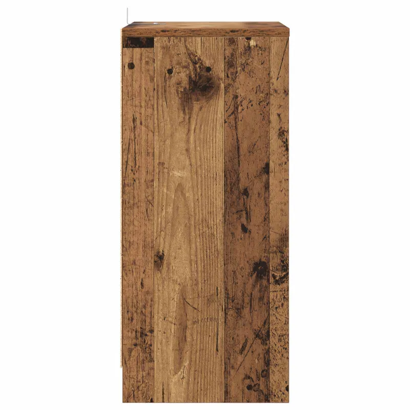 Naktiniai staliukai 2 pcs Senovinis medis 40 x 30 x 467 cm