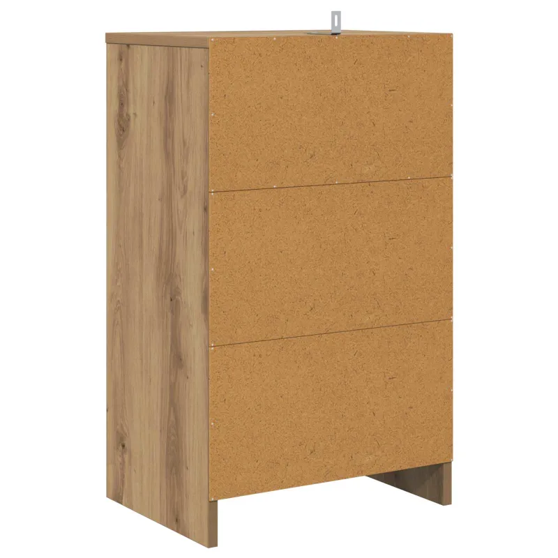 Naktiniai staliukai 2 pcs Amatininkų ąžuolas 40 x 30 x 467 cm