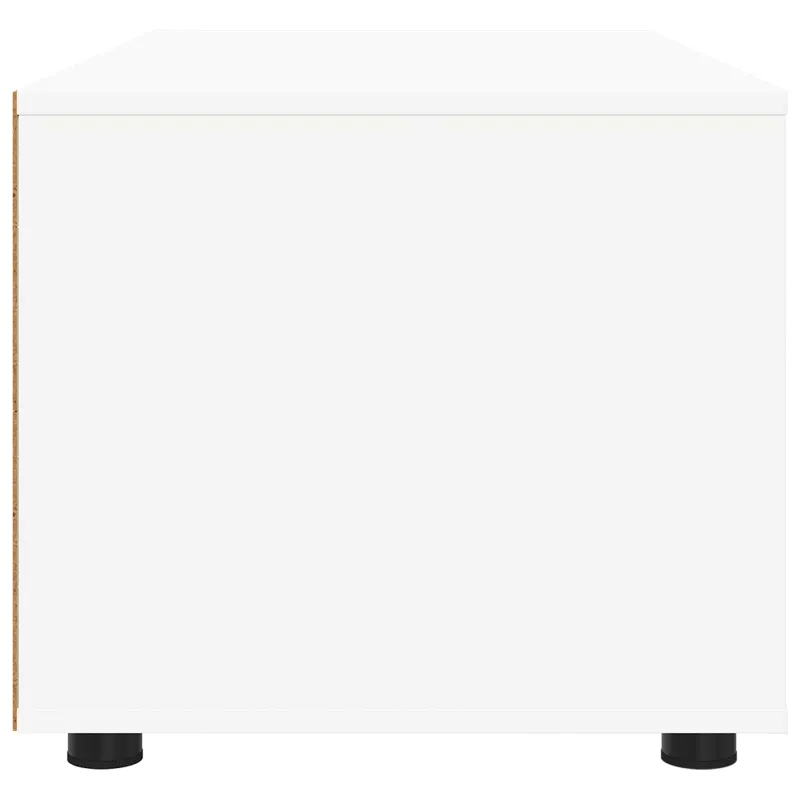 Televizoriaus spintelė Balta 100 x 48 x 43 cm Apdirbta mediena