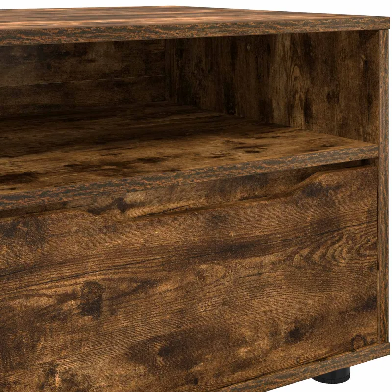 Televizoriaus spintelė Rūkyta ąžuolas 100 x 48 x 43 cm