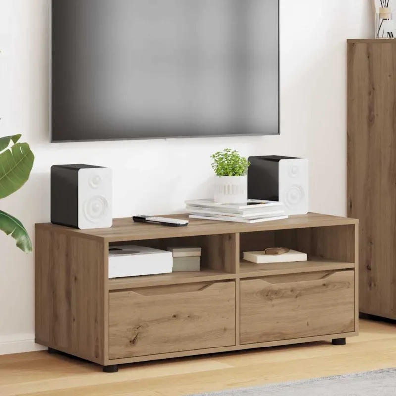 Televizoriaus spintelė Amatininkų ąžuolas 100 x 48 x 43 cm
