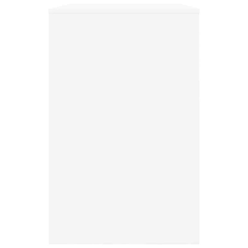 Stalas su stalčių Baltas 100 x 50 x 78 cm Dirbtinė mediena