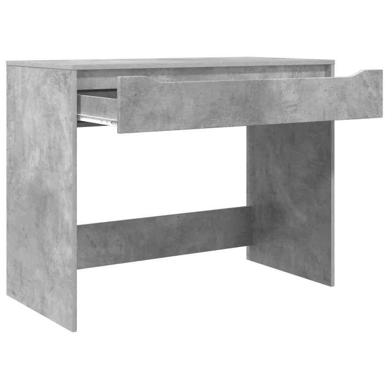 Stalas Betono Pilka 100 x 50 x 78 cm Dirbtinė mediena