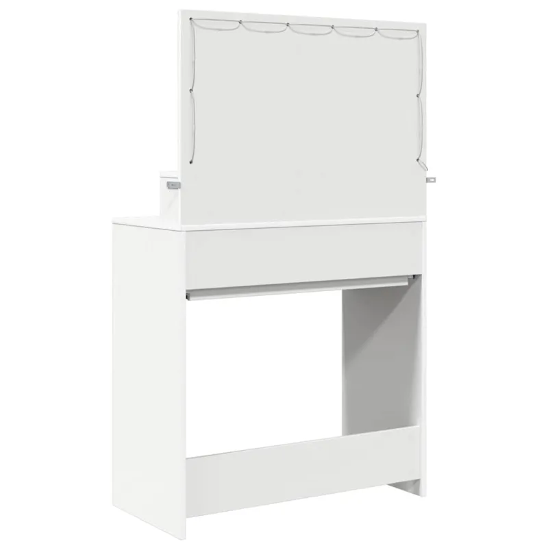 Miegamojo persirengimo stalai Balta 80 x 39,6 x 135 cm