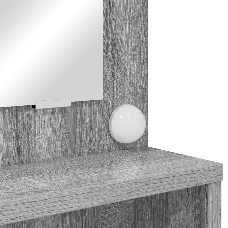 Miegamojo persirengimo stalai Pilkas Sonoma 80 x 39,6 x 135 cm