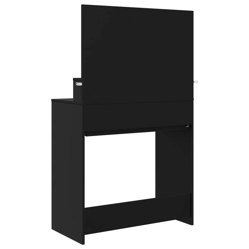 Miegamojo persirengimo stalai Juoda 80 x 39,6 x 135 cm