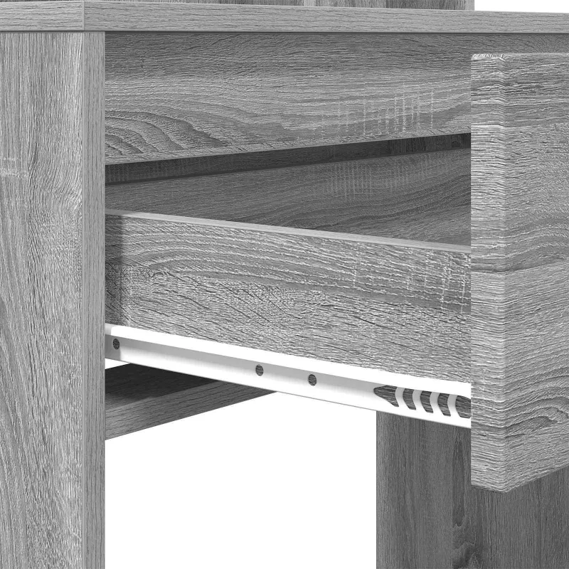 Miegamojo persirengimo stalai Pilkas Sonoma 80 x 39,6 x 135 cm