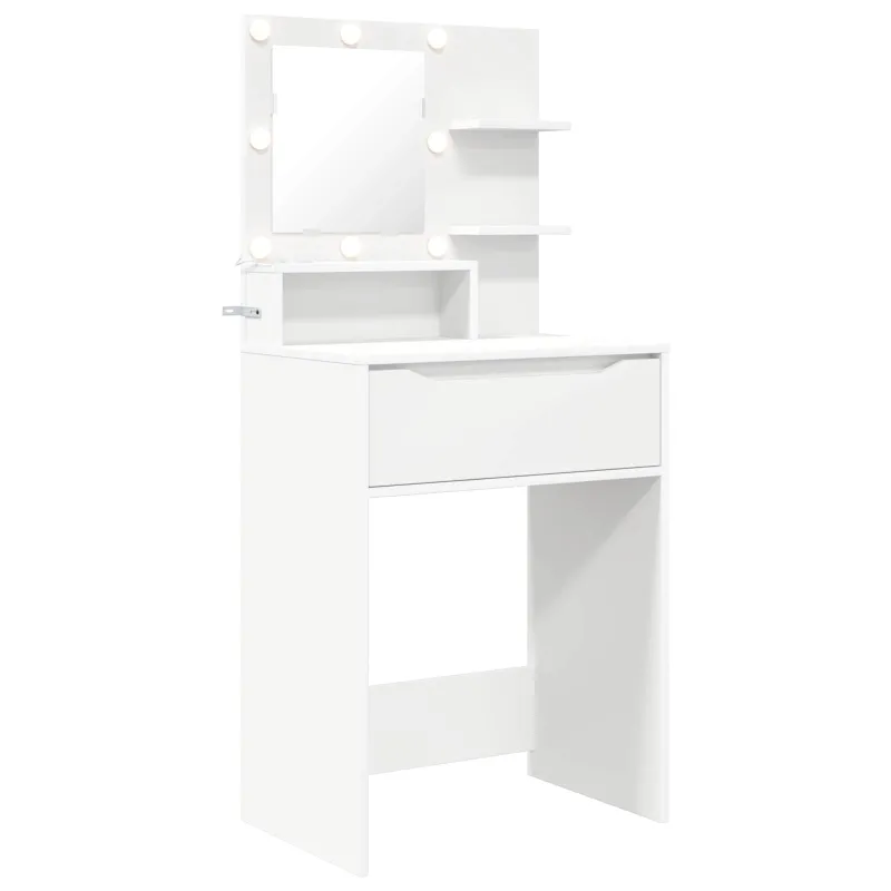 Miegamojo persirengimo stalai Balta 80 x 39,6 x 135 cm