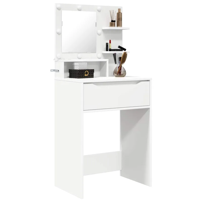 Miegamojo persirengimo stalai Balta 80 x 39,6 x 135 cm