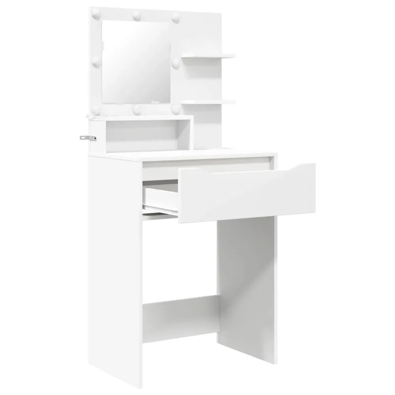 Miegamojo persirengimo stalai Balta 80 x 39,6 x 135 cm