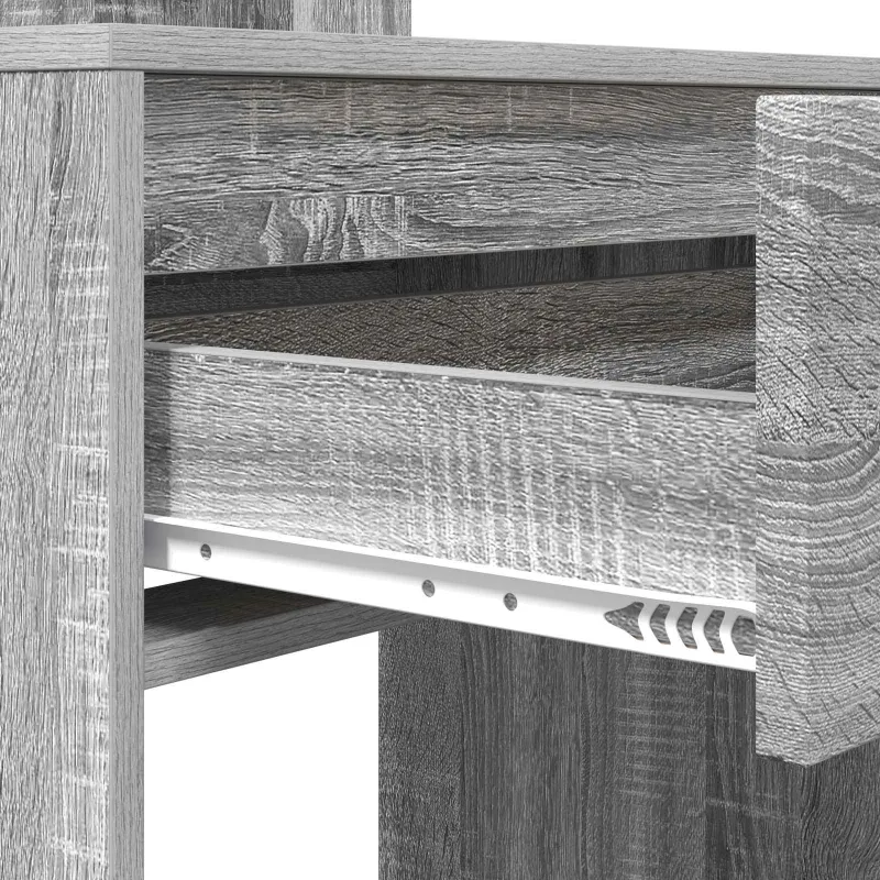 Miegamojo persirengimo stalai Pilkas Sonoma 80 x 39,6 x 135 cm