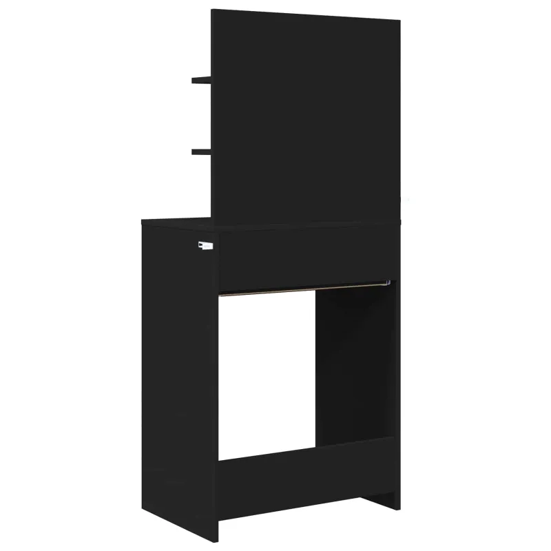 Miegamojo persirengimo stalai Juoda 80 x 39,6 x 135 cm