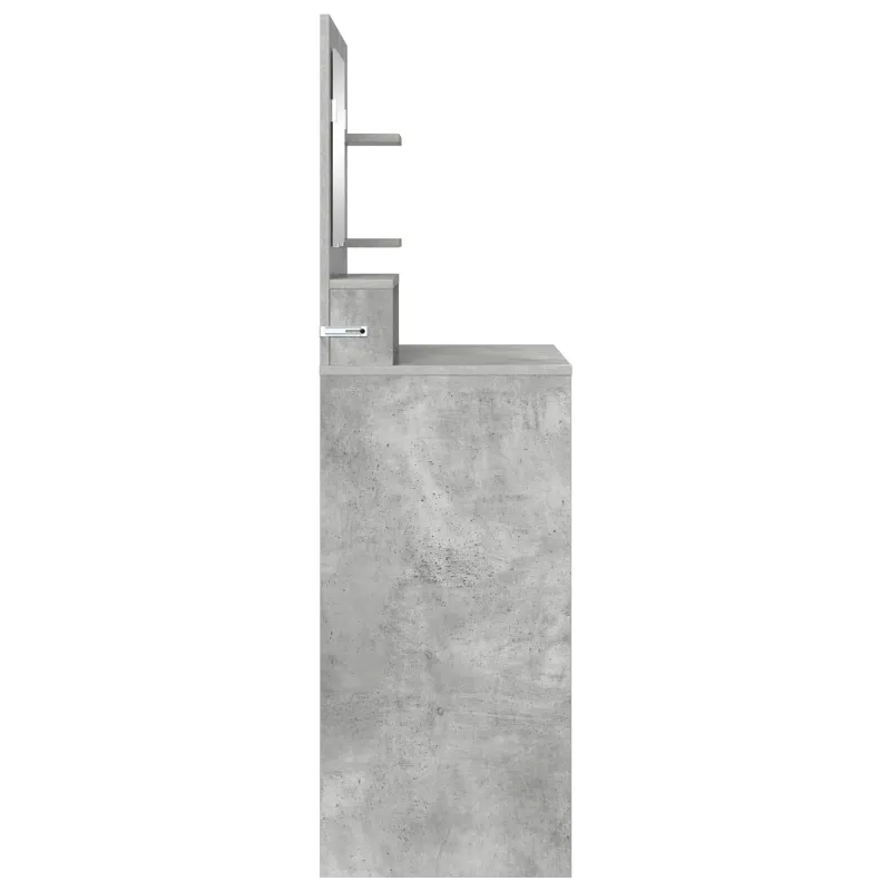 Miegamojo persirengimo stalai Betono pilka 80 x 39,6 x 135 cm