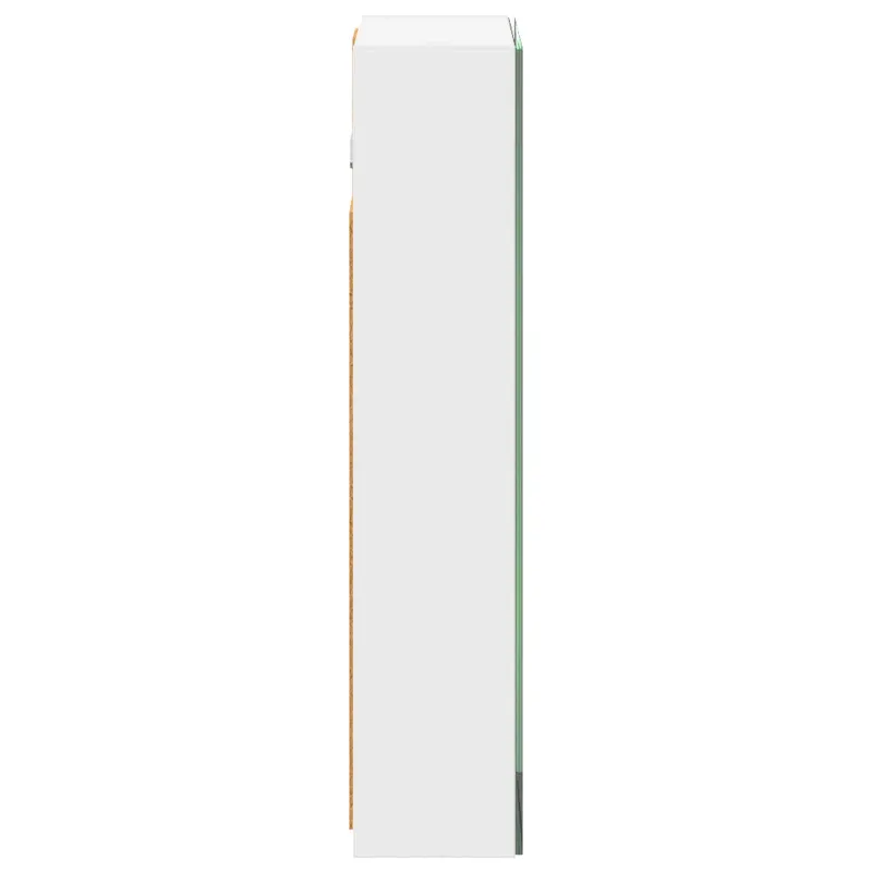 Vonios veidrodžio spinta su lentyna Balta 30 x 10,5 x 50 cm