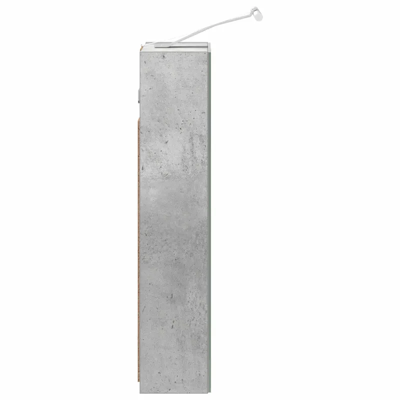 Vonios veidrodžio spinta Betono pilka 30 x 10,5 x 50 cm