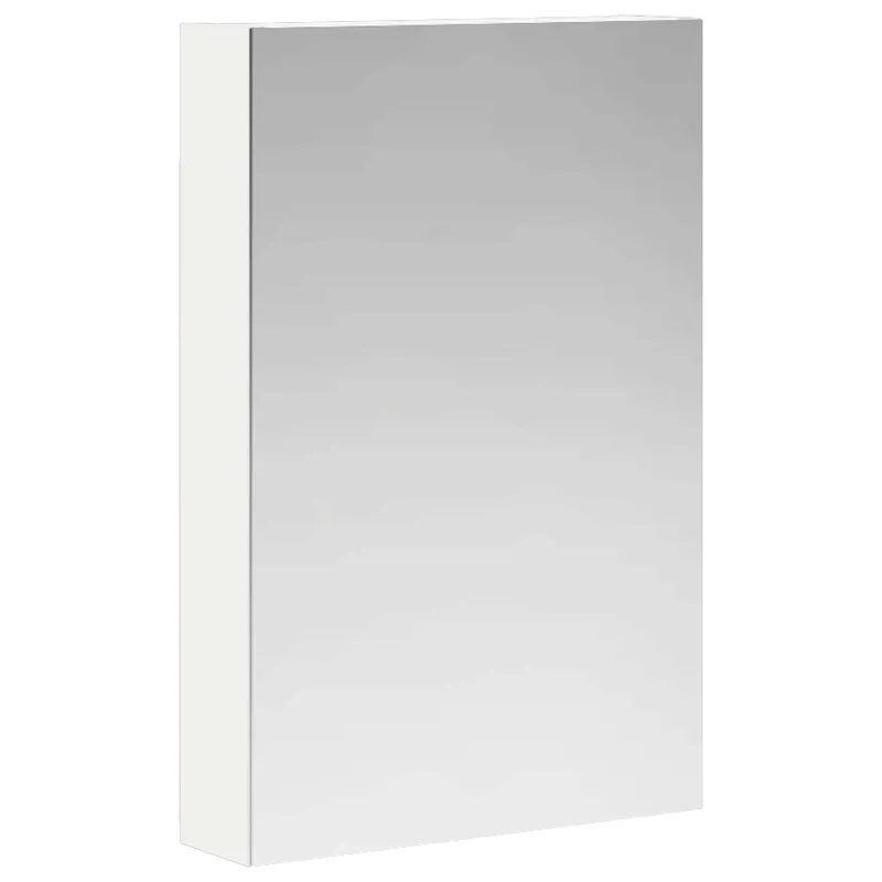 Vonios veidrodžio spinta su lentyna Balta 40 x 10,5 x 60,5 cm