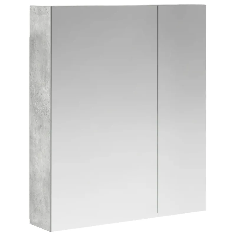 Vonios veidrodžio spinta Betono pilka 60 x 14,5 x 70 cm