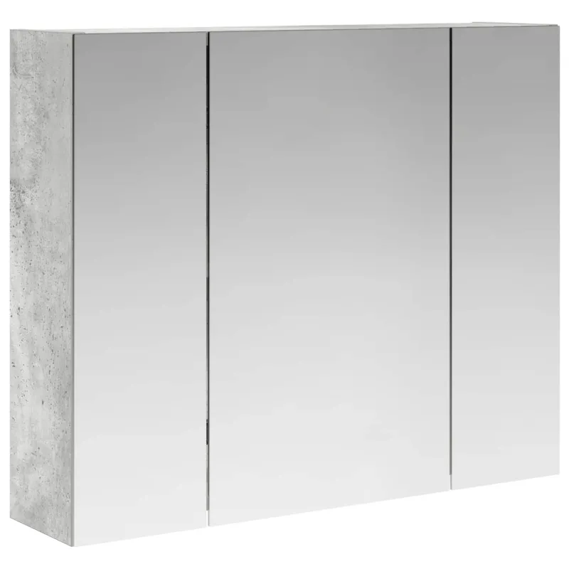 Vonios veidrodžio spinta Betono pilka 60 x 14,5 x 50 cm