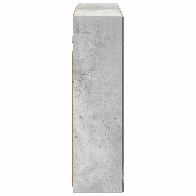 Vonios veidrodžio spinta Betono pilka 60 x 14,5 x 50 cm
