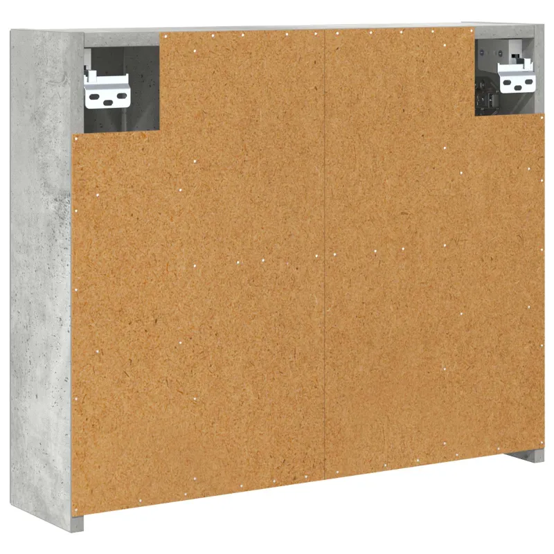 Vonios veidrodžio spinta Betono pilka 60 x 14,5 x 50 cm