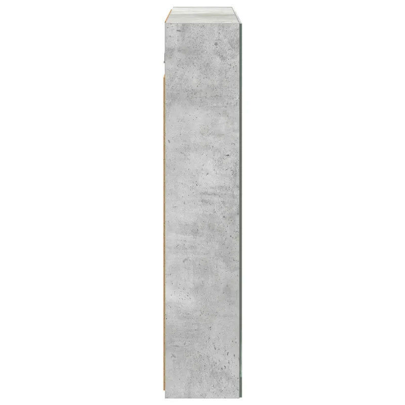 Vonios veidrodžio spinta Betono pilka 80 x 14.5 x 70 cm