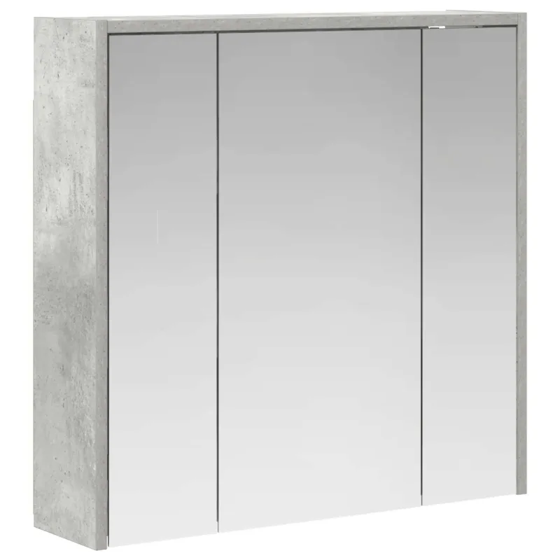 Vonios veidrodžio spinta Betono pilka 63,5 x 16 x 62,5 cm
