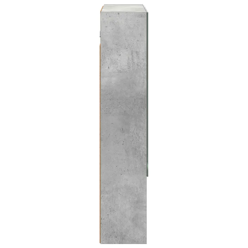 Vonios veidrodžio spinta Betono pilka 60 x 14.5 x 70 cm
