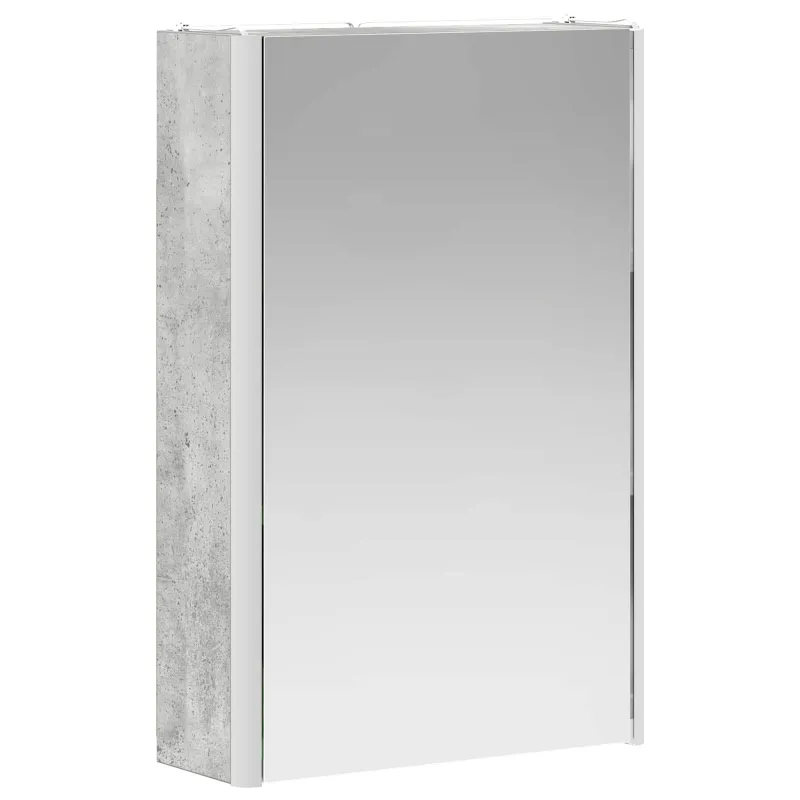 Vonios veidrodžio spinta Betono pilka 33 x 11,5 x 50 cm