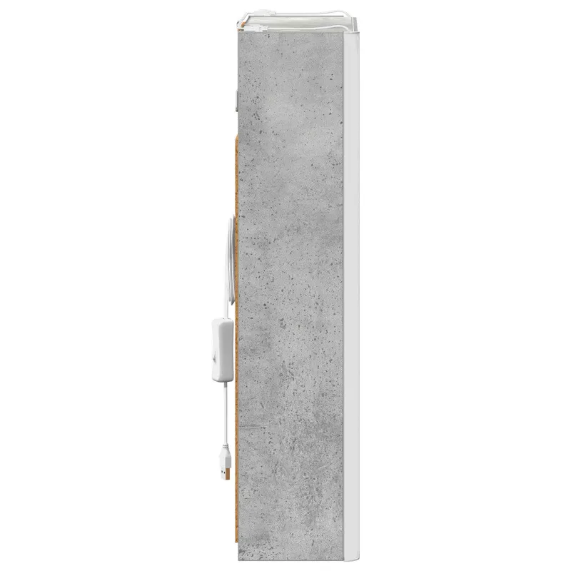 Vonios veidrodžio spinta Betono pilka 33 x 11,5 x 50 cm