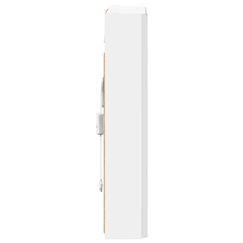 Vonios veidrodžio spinta Balta 43 x 11,5 x 60,5 cm