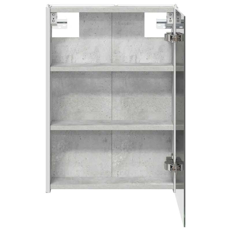 Vonios veidrodžio spinta Betono pilka 43 x 11,5 x 60,5 cm