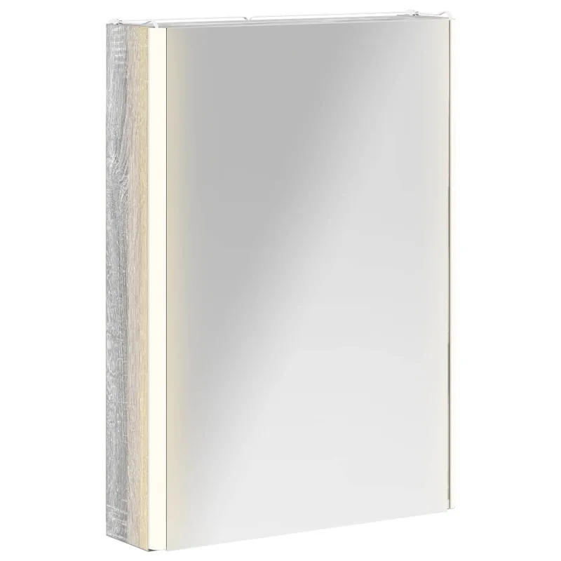 Vonios veidrodžio spinta Pilkas Sonoma 43 x 11,5 x 60,5 cm