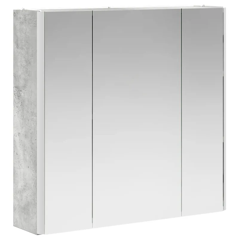 Vonios veidrodžio spinta Betono pilka 63,5 x 15,5 x 60,5 cm