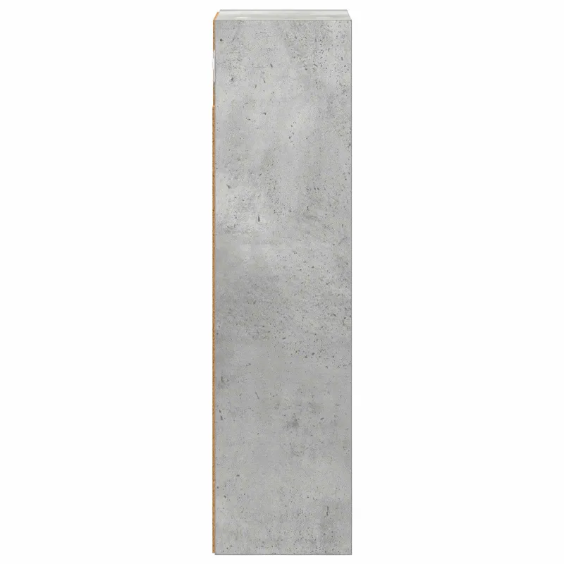 Vonios sieninė spintelė Betono Pilka 20 x 16 x 62,5 cm
