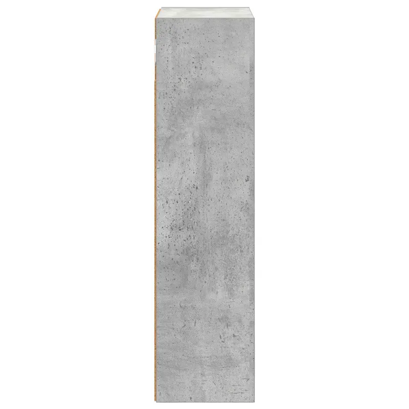 Vonios sieninė spintelė Betono Pilka 30 x 16 x 62,5 cm