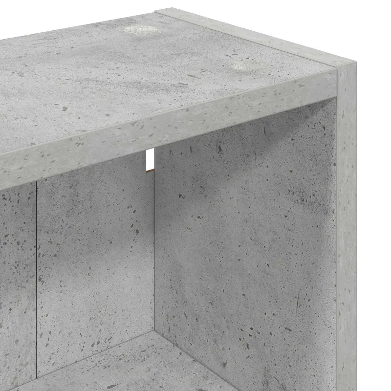 Vonios sieninė spintelė Betono Pilka 30 x 16 x 62,5 cm