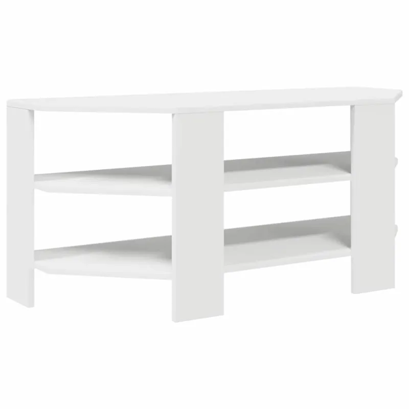 KampinėTVspintelė Balta 102x40,5x45cm Apdirbta mediena