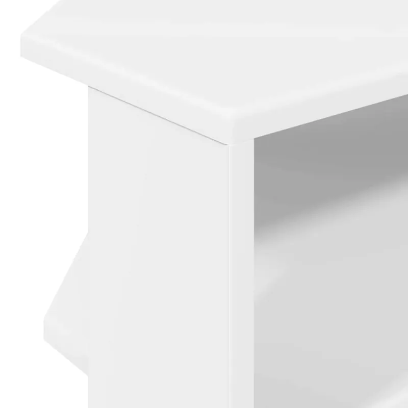 KampinėTVspintelė Balta 102x40,5x45cm Apdirbta mediena
