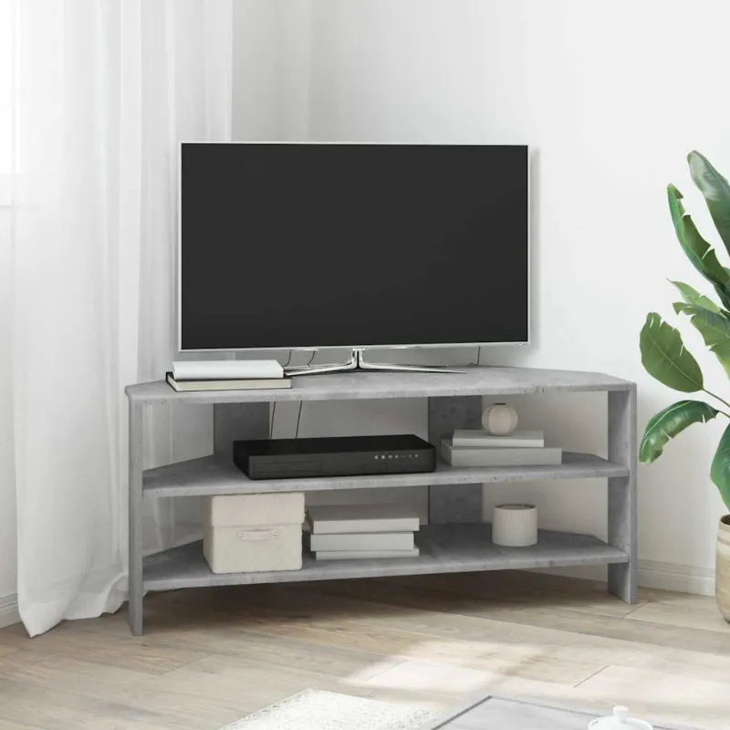 KampinėTVspintelė Betono pilka 102x40,5x45cm Apdirbta mediena