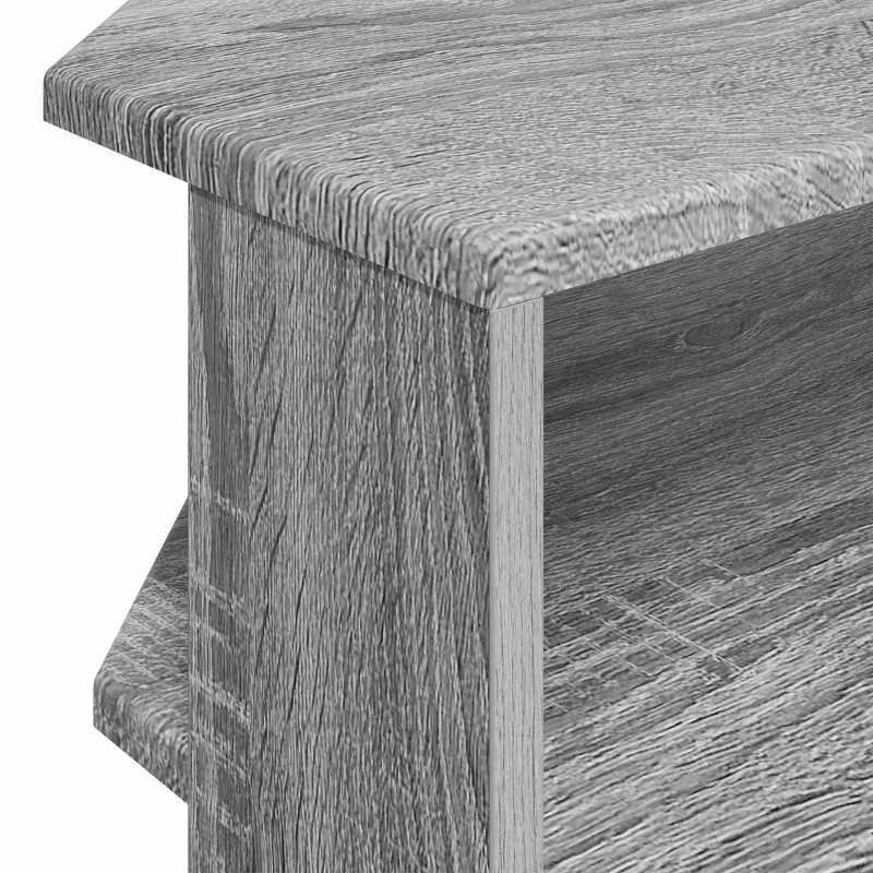 KampinėTVspintelė Pilkas Sonoma 102x40,5x45cm Apdirbta mediena