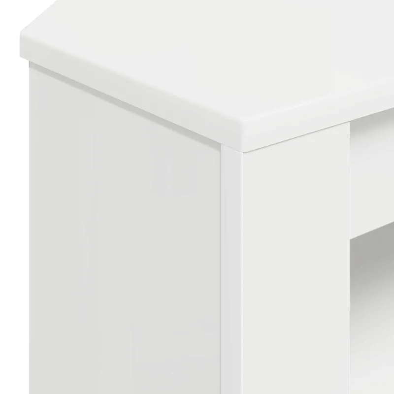 KampinėTVspintelė Balta 102 x 40,5 x 45 cm Apdirbta mediena