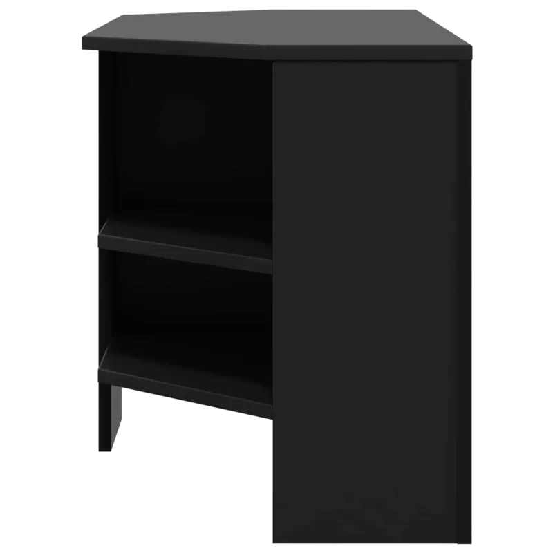 KampinėTVspintelė Juoda 102 x 40,5 x 45 cm Apdirbta mediena