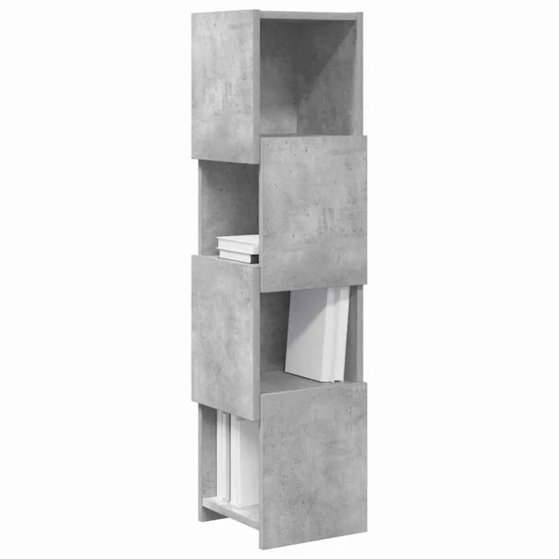 Kampinė spintelė Betono pilka 25,5x25x102cm Apdirbta mediena