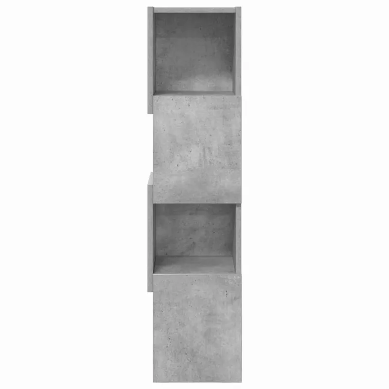 Kampinė spintelė Betono pilka 25,5x25x102cm Apdirbta mediena