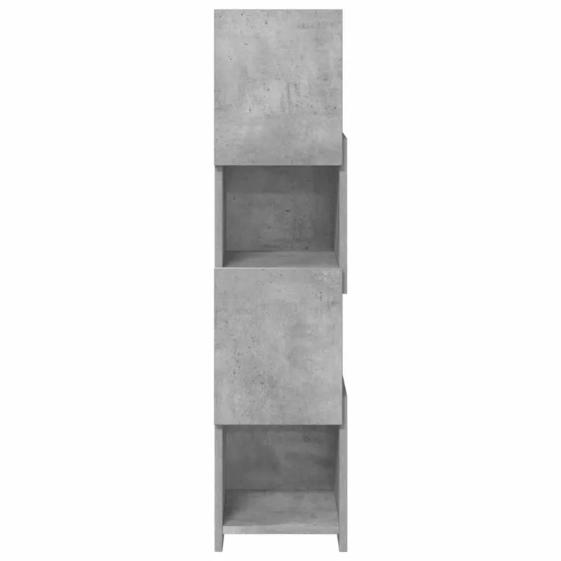 Kampinė spintelė Betono pilka 25,5x25x102cm Apdirbta mediena