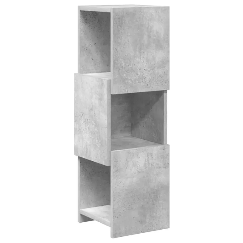 Kampinė spintelė Betono pilka 25,5x25x80cm Apdirbta mediena