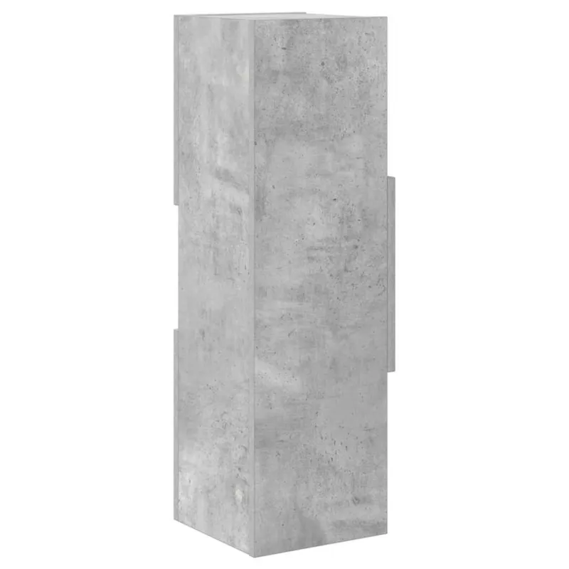 Kampinė spintelė Betono pilka 25,5x25x80cm Apdirbta mediena