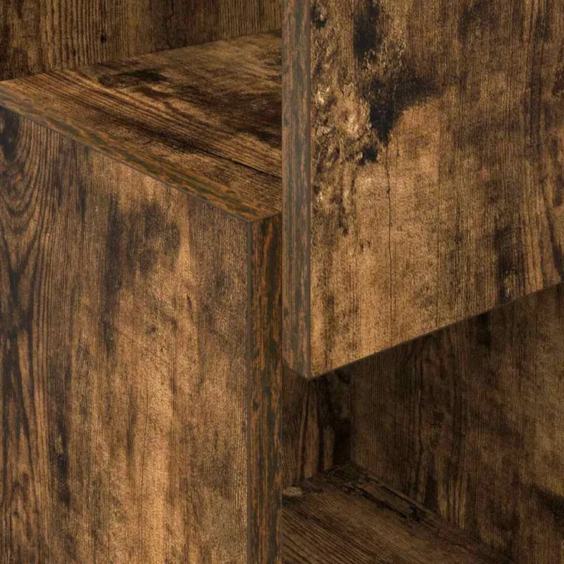 Kampinė spintelė Rūkyta ąžuolas 25,5x25x80cm Apdirbta mediena