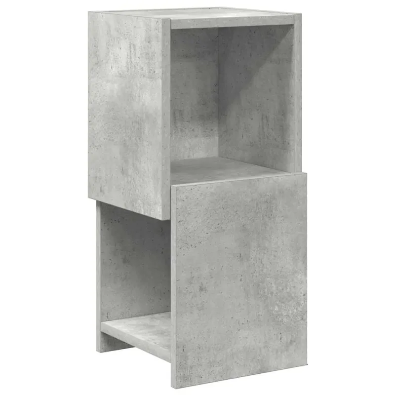 Kampinė spintelė Betono pilka 25,5x25x55cm Apdirbta mediena