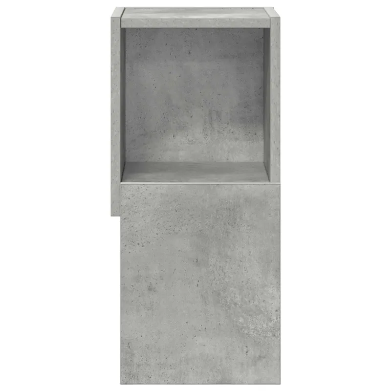 Kampinė spintelė Betono pilka 25,5x25x55cm Apdirbta mediena
